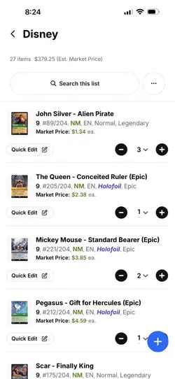 Disney Lorcana Fabled Lot of 27 Cards-mulan Enchanted,Dumbo,Scar-see Description - Image 5