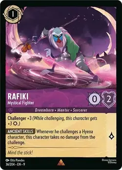Rafiki - Mystical Fighter 36/204 Fabled Non-Foil Disney Lorcana - Image 1