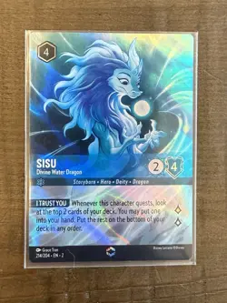 Disney Lorcana Rise of the Floodborn Complete Set 204 + Enchanted + Foils NM - Image 2