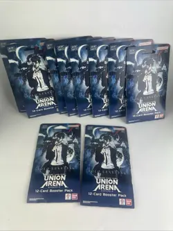 Union Arena Solo Leveling Sleeved Booster Pack English Lot of 10 Blister - Image 1