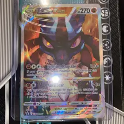 Pokemon Lucario VSTAR SWSH291 Sword & Shield Black Star Promo Card Sealed - Image 1