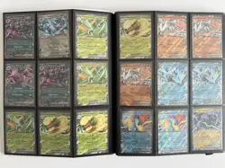 114 Pokemon Card Binder Collection Lot Ex Cards Near Mint - Image 4