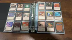 Vintage Magic The Gathering Card Lot binder Vintage MTG - Image 3