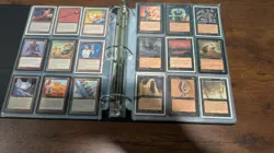 Vintage Magic The Gathering Card Lot binder Vintage MTG - Image 4