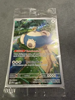 Snorlax 051 BLACK STAR PROMO SEALED SV 151 HOLO NM Pokemon Card - Image 1