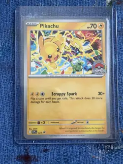 Pokemon TCG Pikachu World Championships 2025 Promo Card SVP 225 - Image 1