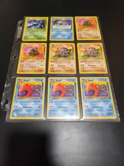 Pokemon TCG Fossil Unlimited 70 Count Card Lot - Image 3