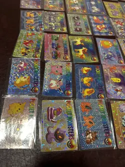 Pokemon Vintage Pocket Monsters Vending HOLO Prism Sticker (36 Cards) Charizard - Image 2