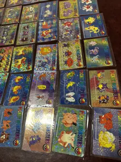 Pokemon Vintage Pocket Monsters Vending HOLO Prism Sticker (36 Cards) Charizard - Image 3
