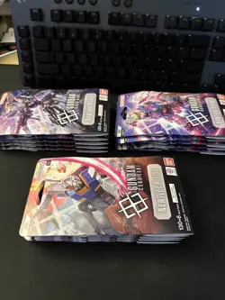 SHIPS FROM NJ - 15x Newtype Rising Gundam Card Game Blister Pack Boosters - Image 2