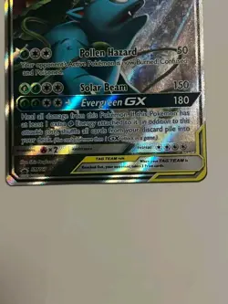 Celebi & Venusaur GX SM167 Tag Team Pokemon Card, MINT! Sun & Moon Promo - Image 2