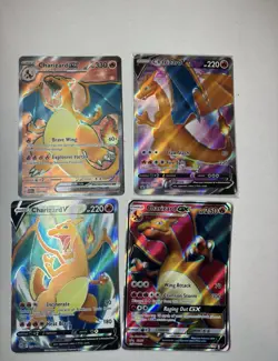 Pokemon Cards, Charizard Full Art Lot - Image 1