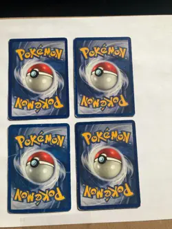 pokemon Holo 4 card set. Clefairy,Chaneira,Bellossom,Ditto all Rare cards. - Image 5
