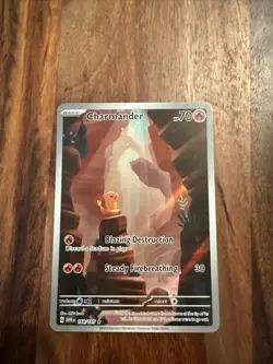 Pokemon Charmander TCG Scarlet Violet-151 Holo Illustration Rare Card 168/165 - Image 2