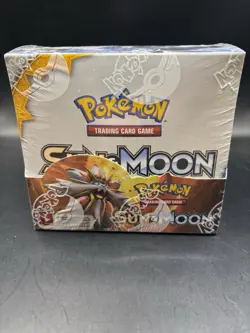 Pokemon Sun And Moon Base Set Booster Box 2017 Sealed - Image 1