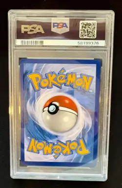 2016 POKEMON XY EVOLUTIONS 62/108 HITMONCHAN HOLO PSA 8 - Image 2