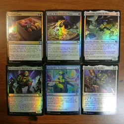 MTG TMNT 31-Card Collector Lot - 6 FOILS - Mikey Mutant BFF, Donnie, Leo, Raph - Image 2