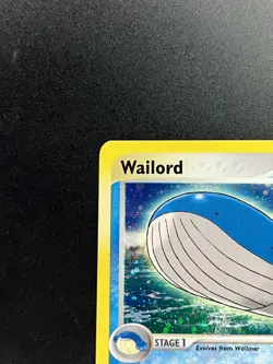 2 Cards Wailord Holo 48/109 Ruby & Wailmer Reverse Holo 83/100 Sandstorm 2003 LP - Image 2