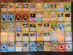 Pokemon Lot 50 Cards Jungle Base 2 Neo E Reader WOTC Vintage Japanese Modern - Image 1