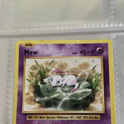 Pokemon Mew Deck Exclusives Rare Basic Regular 053/108 40 HP Neutral Shield Card - Image 3
