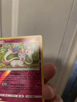 Sylveon 155/236 SM Cosmic Eclipse Reverse Holo Card NM Pack Fresh - Image 4