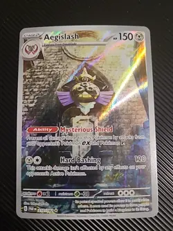 Aegislash - 210/182 - Pokemon Paradox Rift Illustration Rare Card NM - Image 1