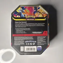 Pokemon Mega Charizard X EX Tin Box 2026 Promo Card Booster Packs English - Image 2