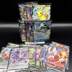 Pokemon TCG Card LOT | Fusion Strike V x20 | Pikachu Lucario Tyranitar Greninja - Image 1