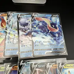 Pokemon TCG Card LOT | Fusion Strike V x20 | Pikachu Lucario Tyranitar Greninja - Image 5