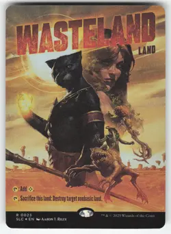 Wasteland FOIL 23 R MTG Secret Lair Countdown Kit NM - Image 1