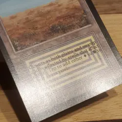 1x Scrubland, Collector's Edition - Not Tournament Legal, Magic MTG NM/LP Scans - Image 5