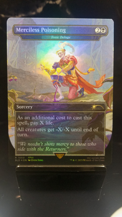 Final Fantasy Merciless Poisoning Toxic Deluge Foil x1 #1860 - Kefka Palazzo - Image 1