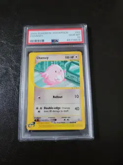 Pokemon Aquapolis Set Regular Finish Chansey eReader 69/147 PSA 10! AQ45 - Image 1