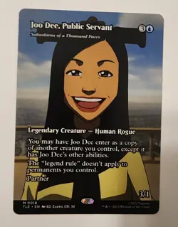 Mtg Avatar The Last Airbender Joo Dee, Public Servant Borderless NM - Image 1