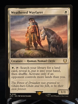 MTG Magic LTC Commander: Tales of Middle-Earth Weathered Wayfarer - Rare - Image 1