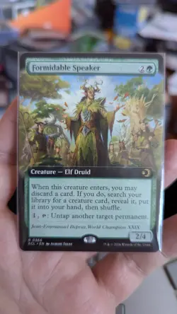 1x Formidable Speaker EXTENDED ART NM - ECL Magic MTG x1 - Image 1