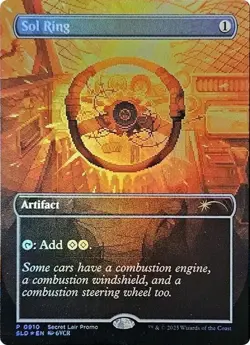 MTG Secret Lair Winter Superdrop 2025 - Sol Ring Foil (Best Price!) - Image 2