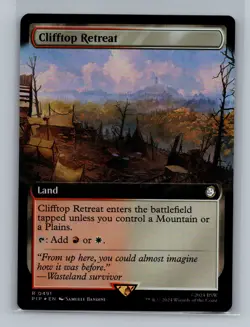 Universes Beyond: Fallout #258 Clifftop Retreat - Image 1