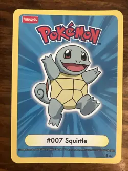 Pokemon Funskool Squirtle Who am iU #007 B 01 -2004 India - Image 3