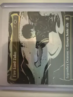 MTG Fire Lord Zuko (Borderless Foil) Avatar: The Last Airbender 315 NM - Image 2