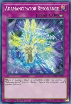 Yugioh! Adamancipator Resonance - MP21-EN236 - Common - 1st Edition Near Mint, E - Image 1