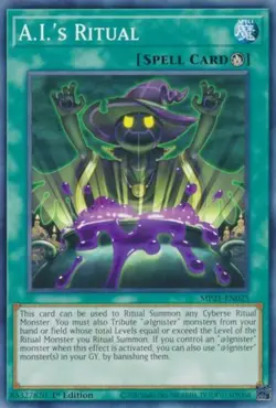 Yugioh! A.I.'s Ritual - MP21-EN025 - Common - 1st Edition Near Mint, English - Image 1