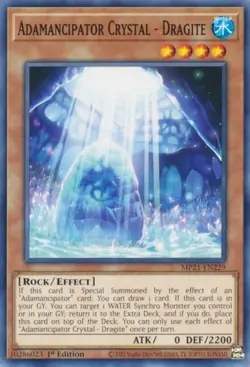 Yugioh! Adamancipator Crystal - Dragite - MP21-EN229 - Common - 1st Edition Near - Image 1