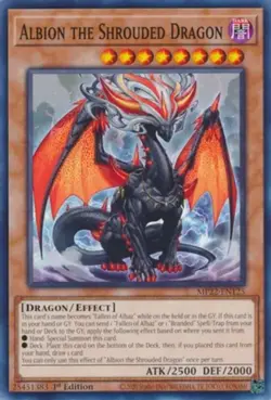 Yugioh! Albion the Shrouded Dragon - MP22-EN125 - Common - 1st Edition Near Mint - Image 1