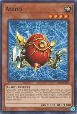 Yugioh! Agido - DCR-EN080 - Common - Unlimited 25th Anniversary Edition Near Min - Image 1