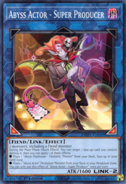 Yugioh! Abyss Actor - Super Producer - PHHY-EN049 - Common - 1st Edition Near Mi - Image 1