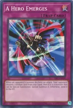 Yugioh! A Hero Emerges - IOC-EN104 - Common - Unlimited 25th Anniversary Edition - Image 1