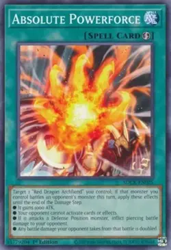 Yugioh! Absolute Powerforce - SDCK-EN025 - Common - 1st Edition Near Mint, Engli - Image 1