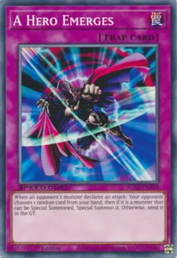 Yugioh! A Hero Emerges - SGX1-ENA19 - Common - 1st Edition Near Mint, English - Image 1