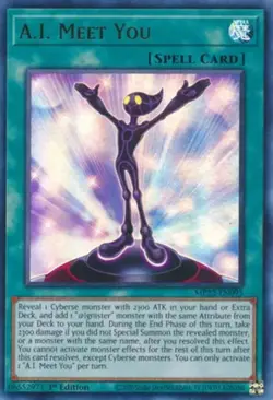 Yugioh! A.I. Meet You - MP22-EN095 - Ultra Rare - 1st Edition Near Mint, English - Image 1